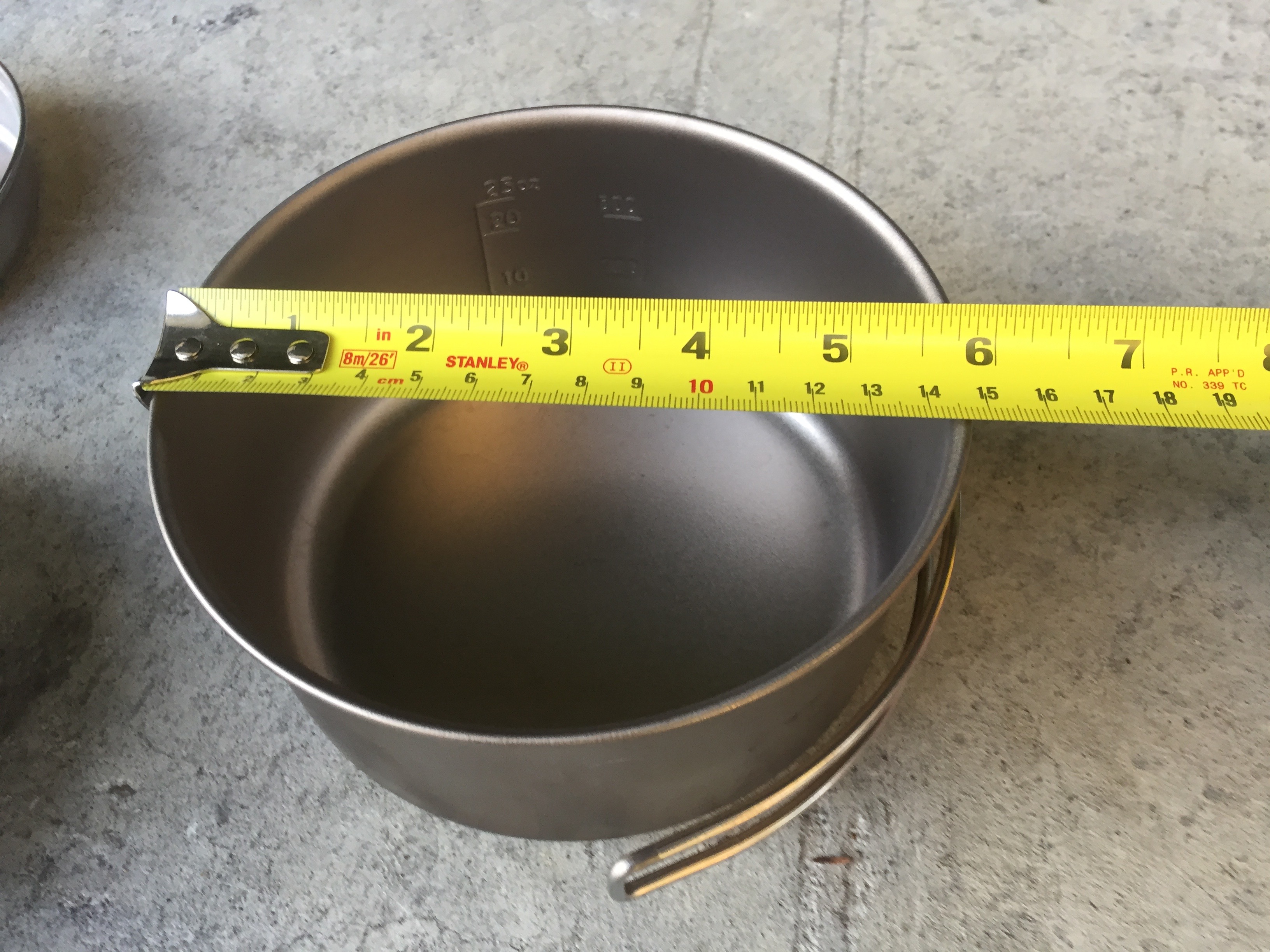 Small Fry Pan for Multi Compact Cookset Titanium – Snow Peak